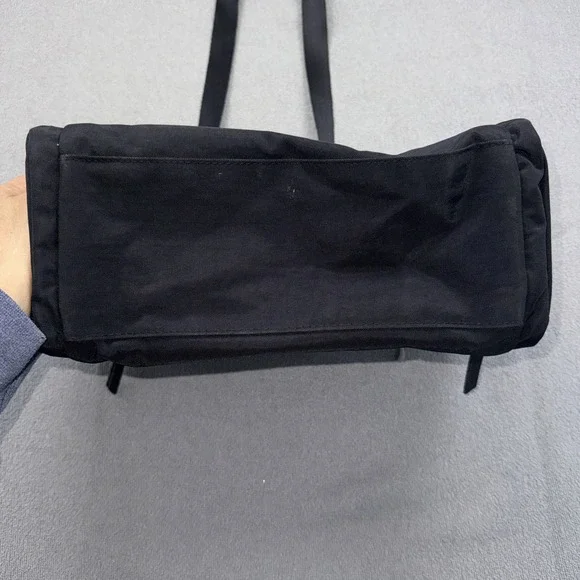 Baggallini Everyplace Crossbody Black Nylon Travel Purse Shoulder Bag Gray Lined - Picture 9 of 9